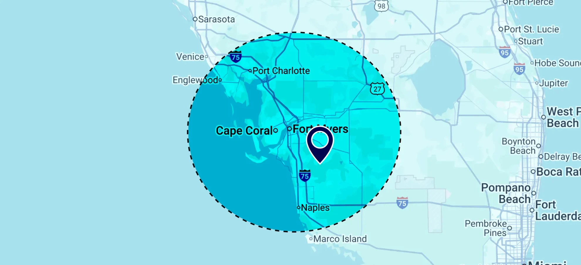 Map Form Full Width Frame